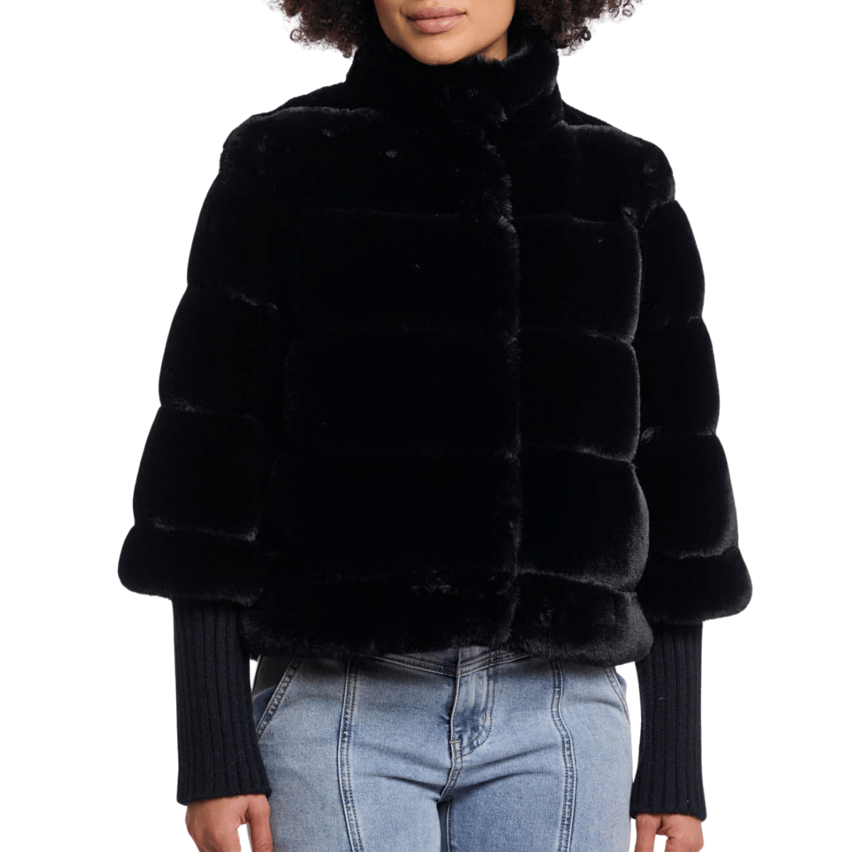 RINO&PELLE PELLICCIA FELINE NERO