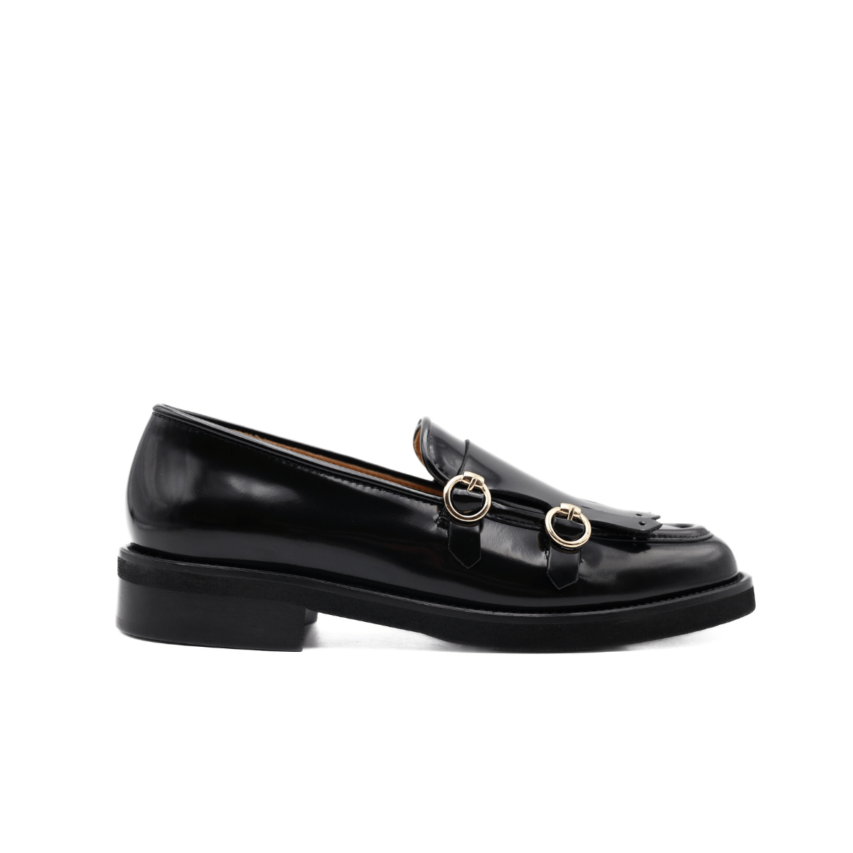 LUCA GROSSI MOCASSINO G790M FIBBIE NERO