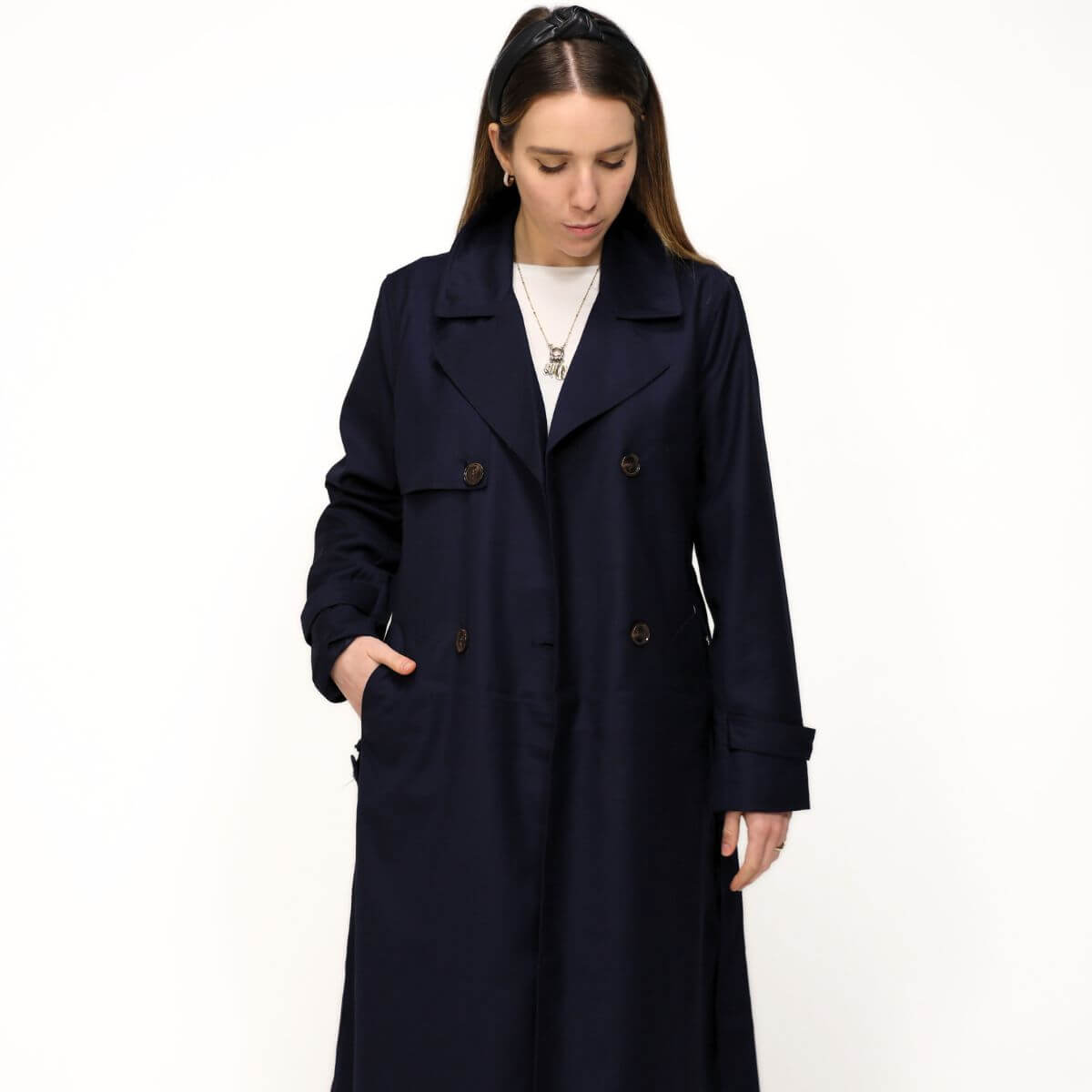 RINO & PELLE TRENCH GAIL BLU