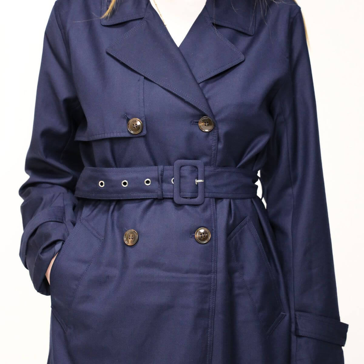 RINO & PELLE TRENCH GAIL BLU