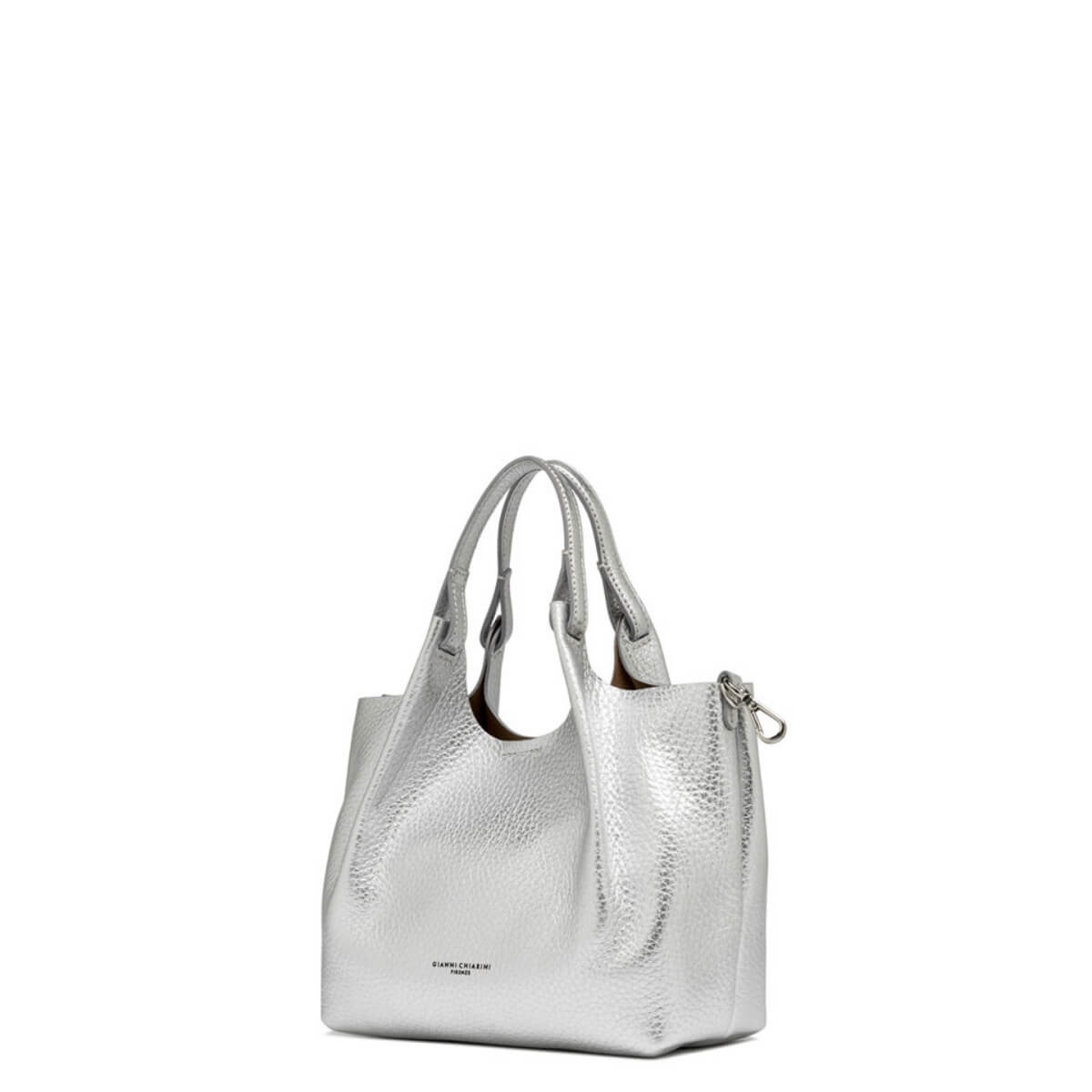 GIANI CHIARINI BORSA DUA BS9719 ARGENTO