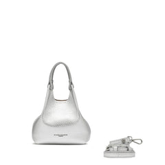 GIANNI CHIARINI BORSA DUA MINI BS9718 ARGENTO