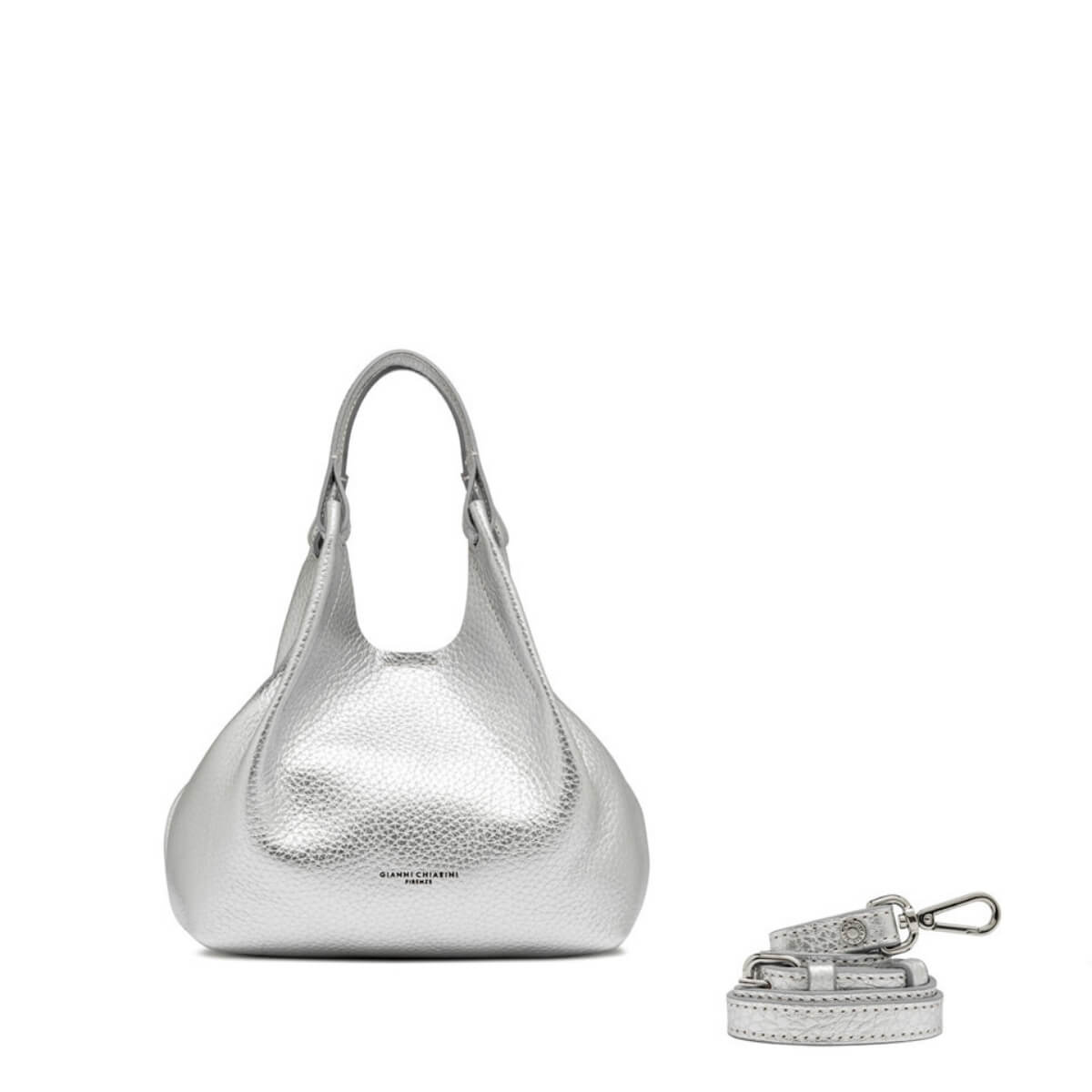 GIANI CHIARINI BORSA DUA BS9719 ARGENTO