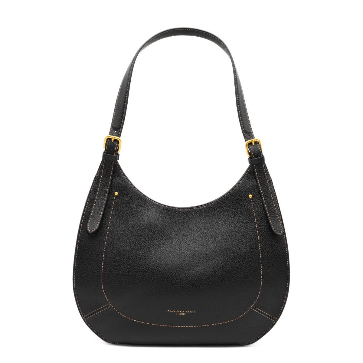 GIANNI CHIARINI BORSA A SPALLA GABRY 12251 NERO