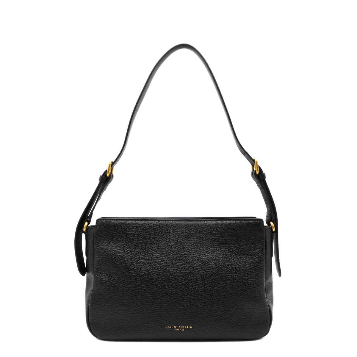 GIANNI CHIARINI BORSA A SPALLA LAURA 12526 NERO