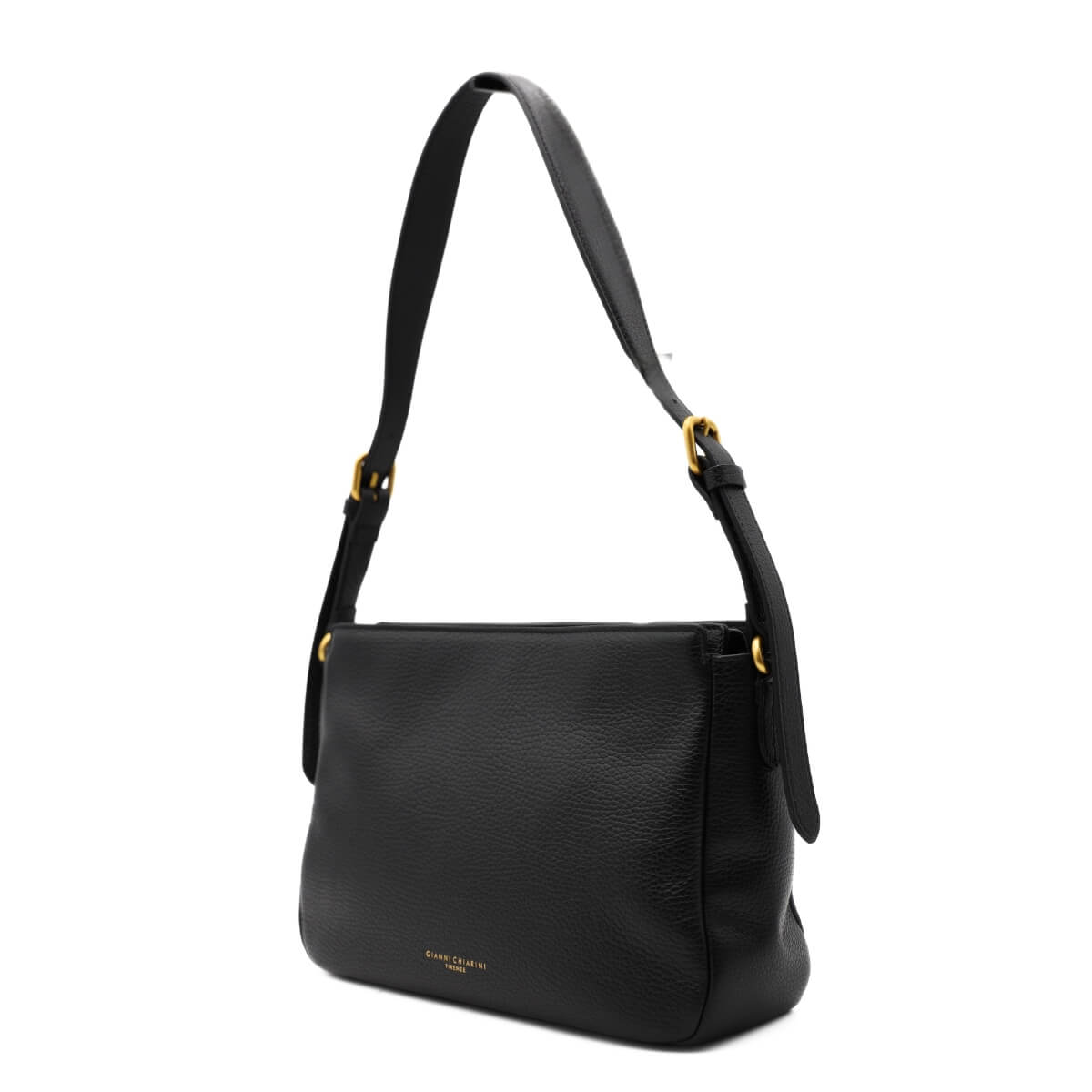 GIANNI CHIARINI BORSA A SPALLA LAURA 12526 NERO