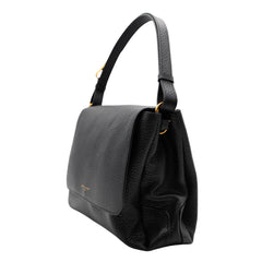 Borsa Gianni Chiarini Cecile nera in pelle martellata