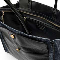 Borsa a spalla di Gianni Chiarini modello Cher colore jeans 
