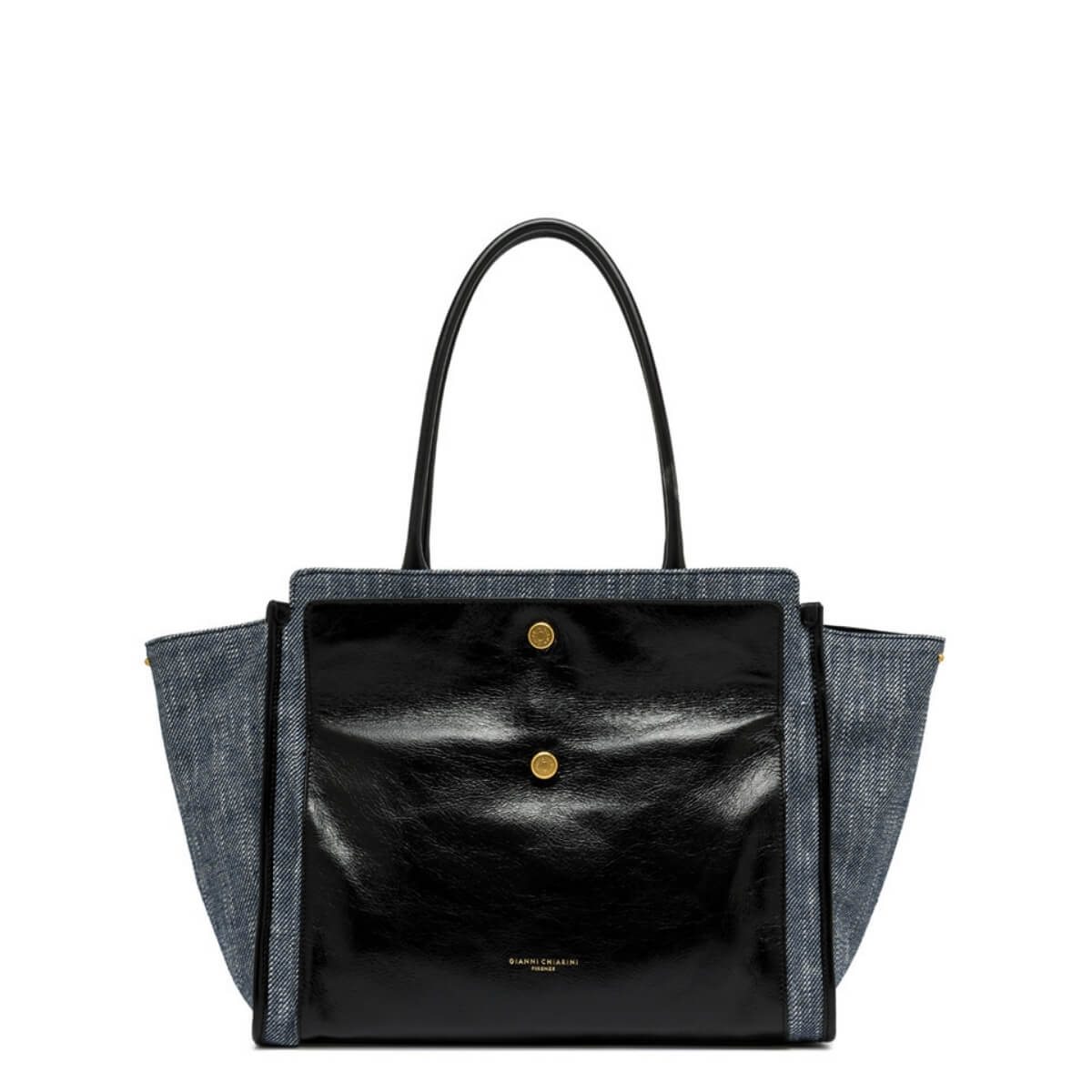 Borsa a spalla di Gianni Chiarini modello Cher colore jeans 
