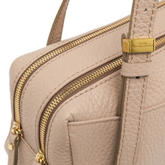 Borsa a spalla rosa cipria in pelle Gianni Chiarini modello DEA