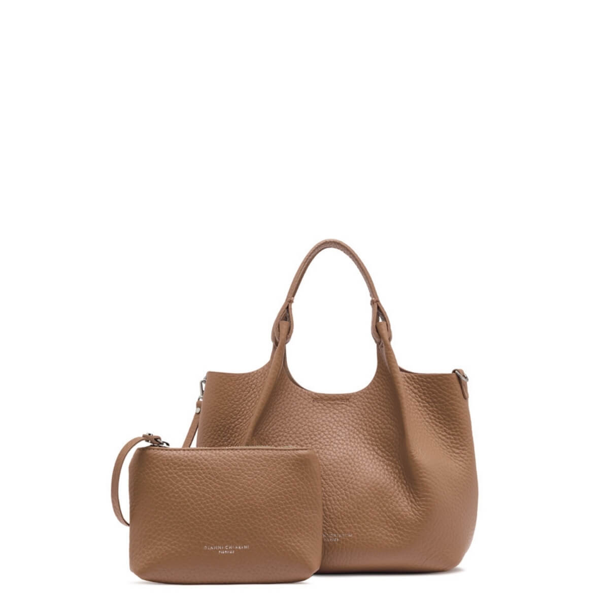 Borsa Gianni Chiarini DUA BS9719 Clay in pelle colore naturale
