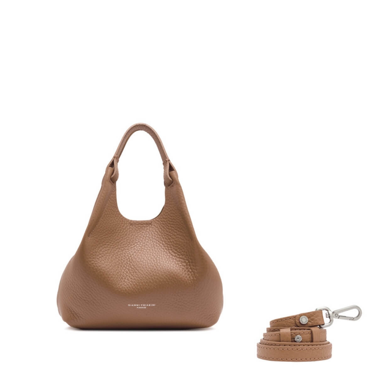 Borsa Gianni Chiarini DUA BS9719 Clay in pelle colore naturale