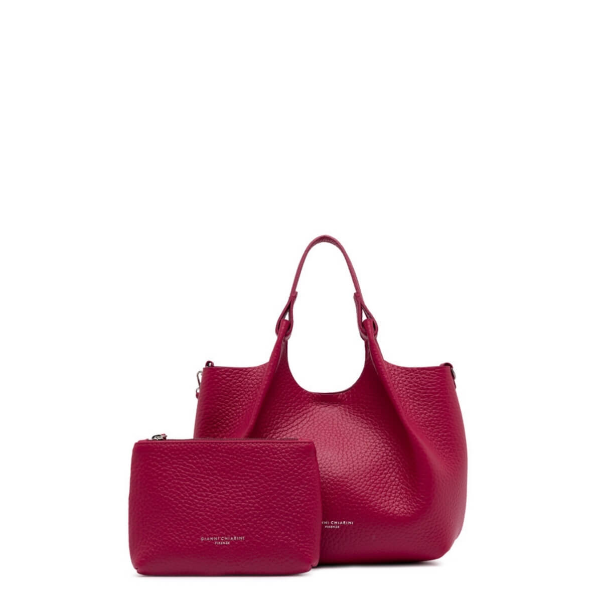 Borsa Gianni Chiarini DUA in pelle fuxia