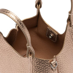 Mini bag oro Gianni Chiarini in pelle elegante modello DUA