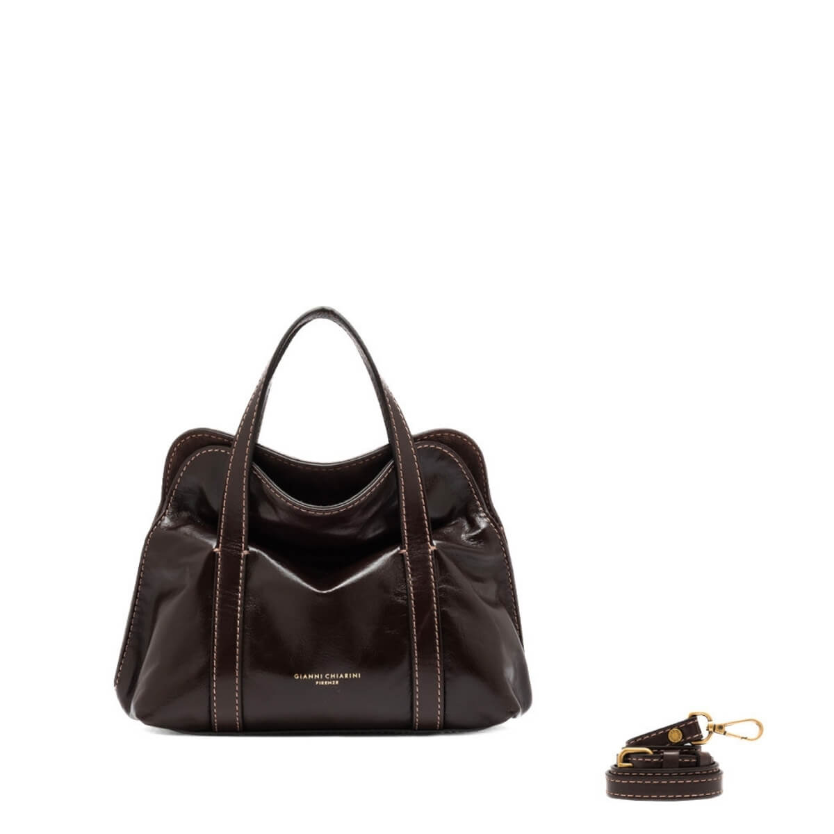 GIANNI CHIARINI BORSA MARGHE PICCOLA 11980 ESPRESSO