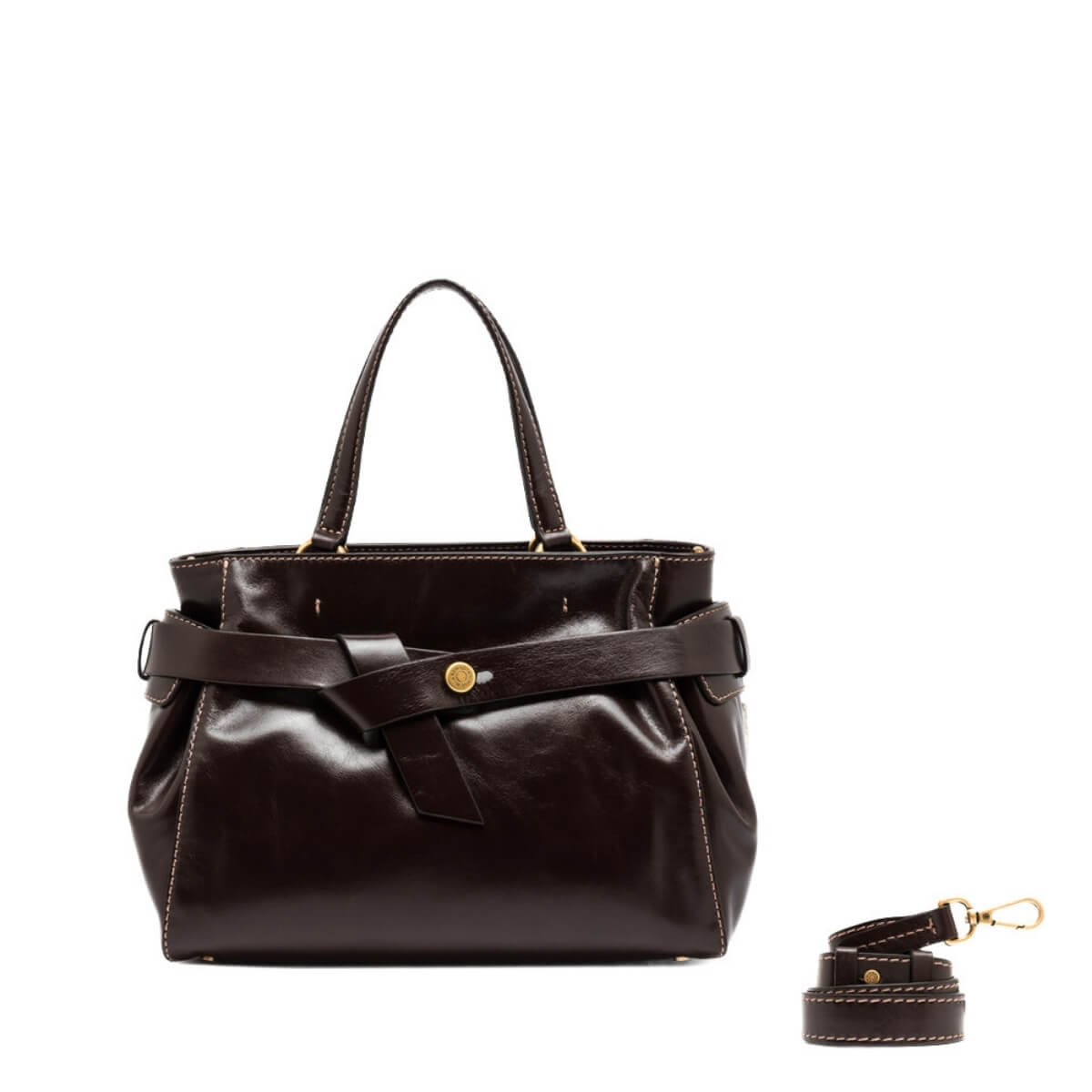 GIANNI CHIARINI BORSA MIRANDA 12636 ESPRESSO