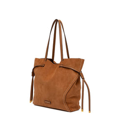 Borsa Gianni Chiarini Violette caramello in pelle scamosciata