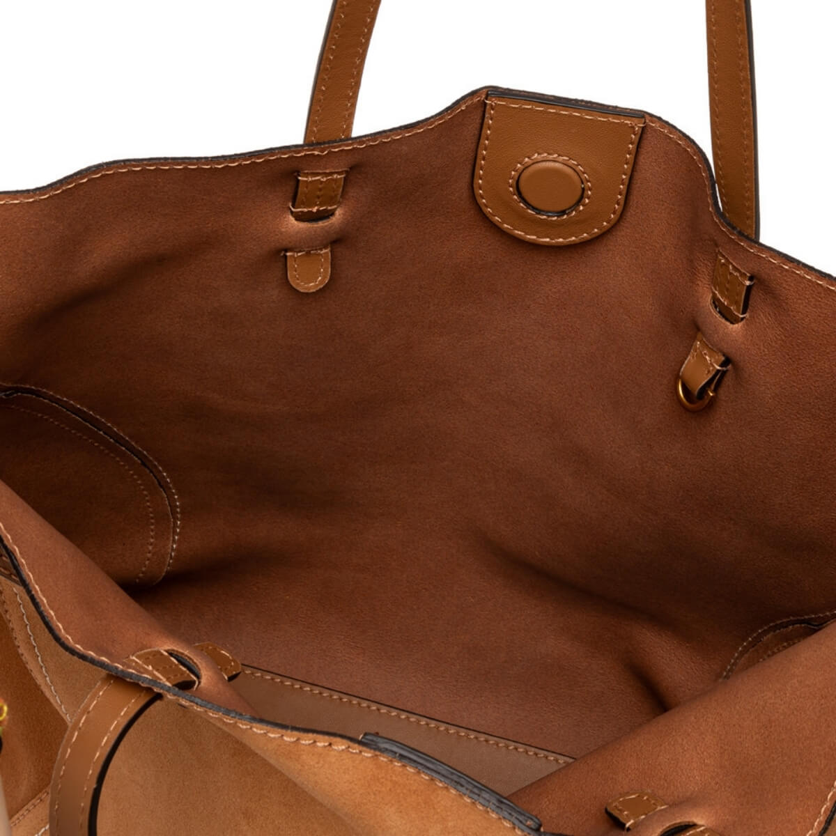 Borsa Gianni Chiarini Violette caramello in pelle scamosciata