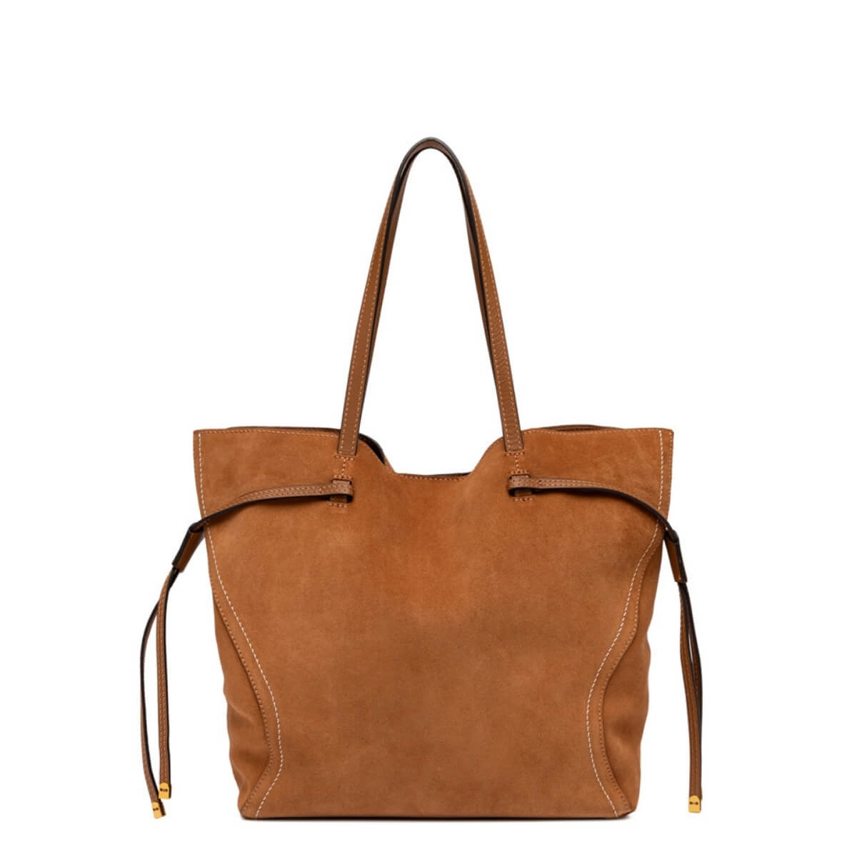 Borsa Gianni Chiarini Violette caramello in pelle scamosciata