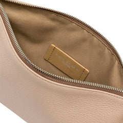 Bustina Hermy Gianni Chiarini colore rosa cipria in pelle martellata