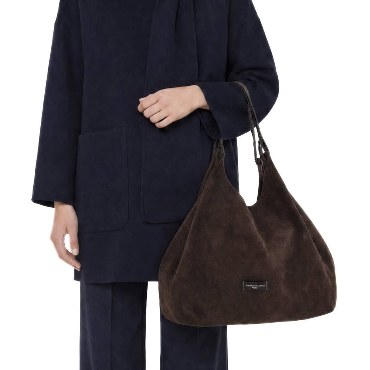 GIANNI CHIARINI DUA GRANDE CAMOSCIO 9800 MOKA