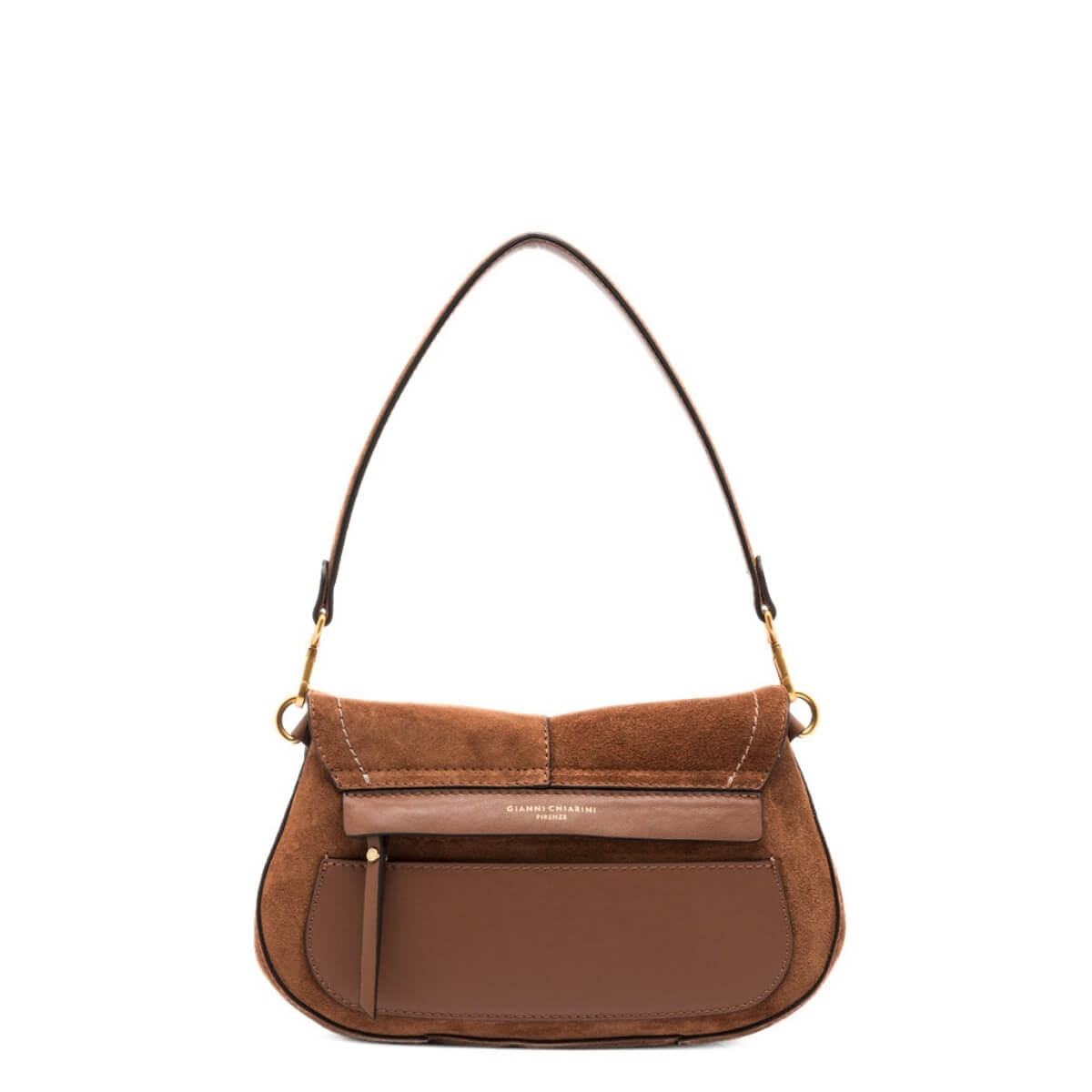 GIANNI CHIARINI HELENA ROUND CAMOSCIO 12618 COGNAC