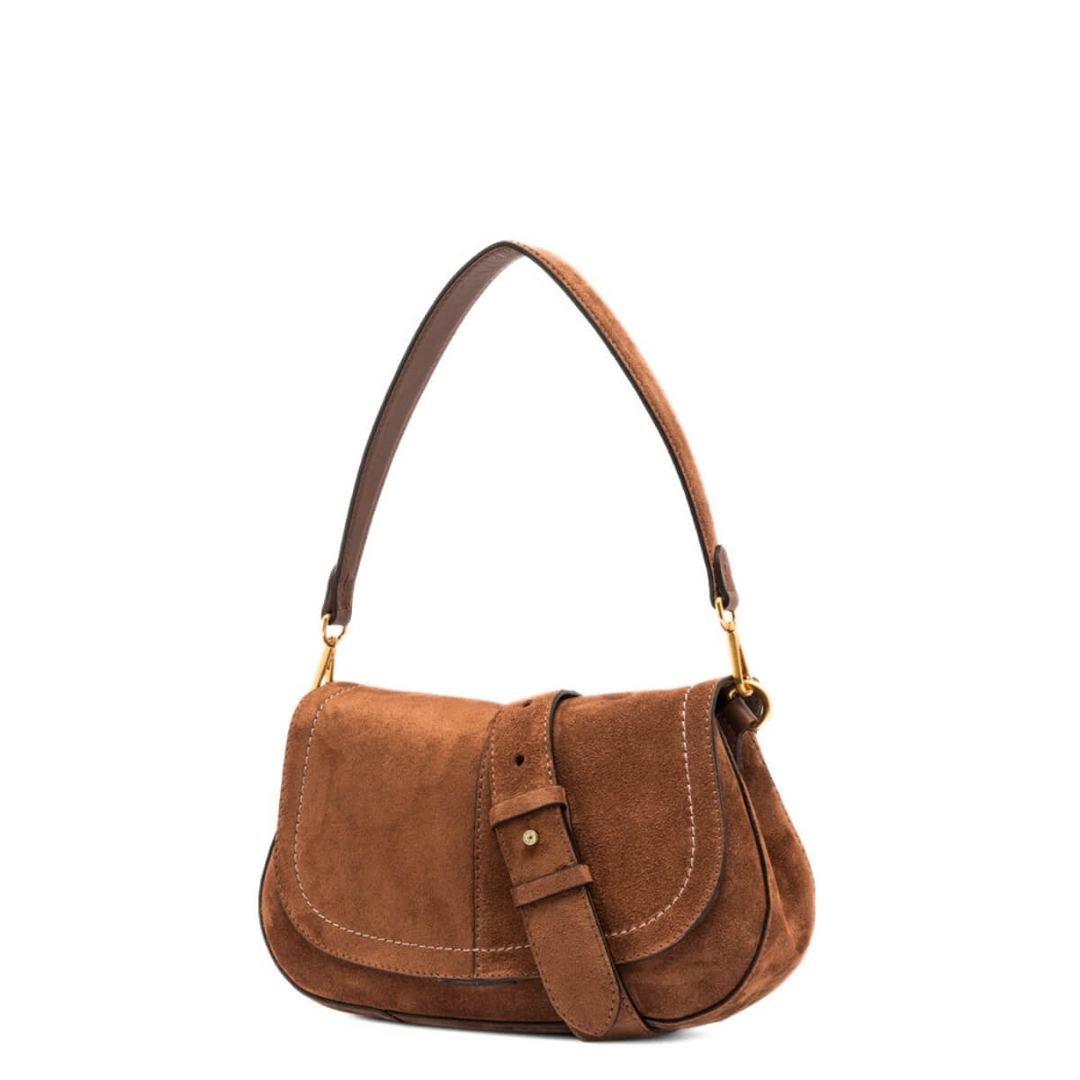 GIANNI CHIARINI HELENA ROUND CAMOSCIO 12618 COGNAC