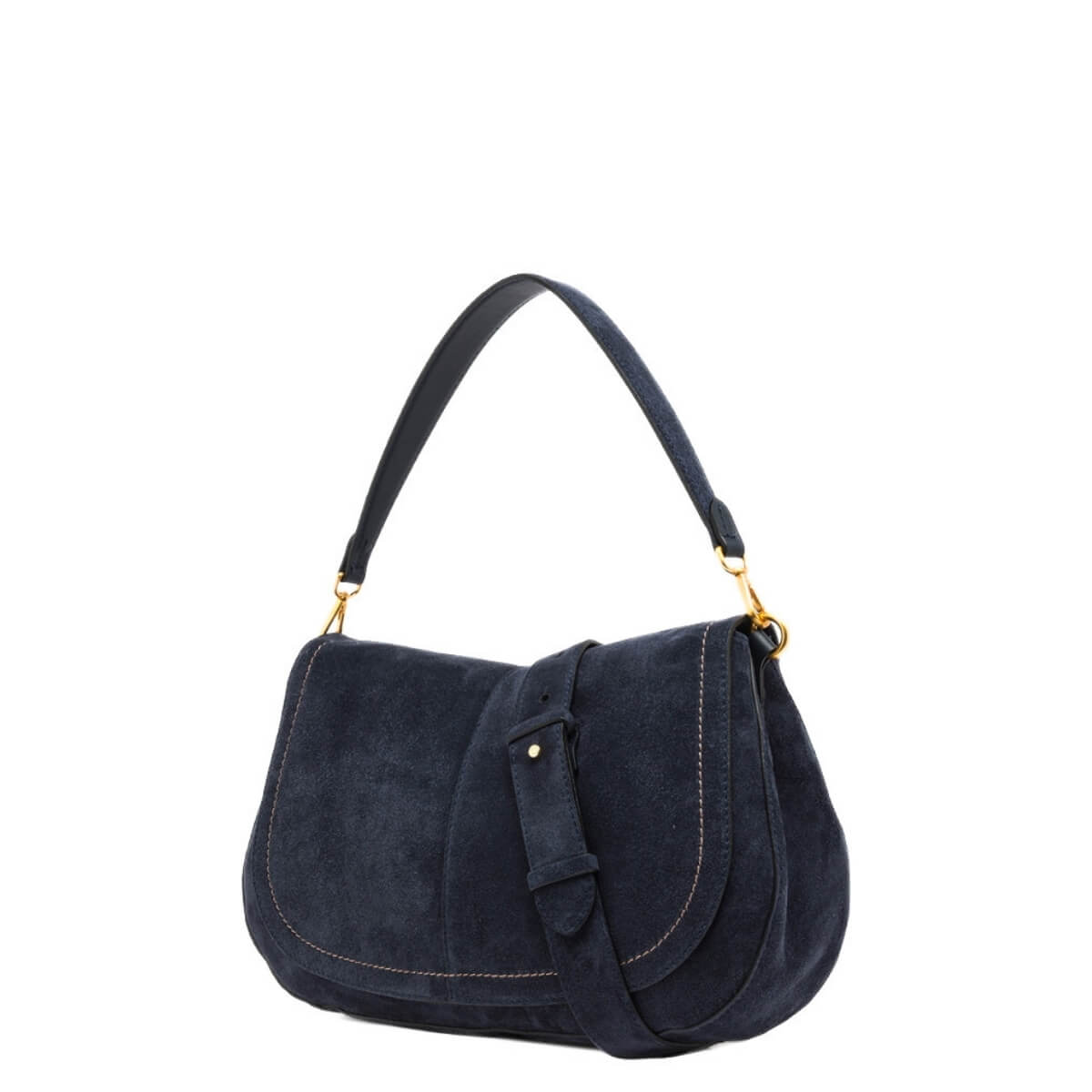 GIANNI CHIARINI HELENA ROUND CAMOSCIO 12619 BLU