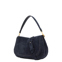 GIANNI CHIARINI HELENA ROUND CAMOSCIO 12619 BLU