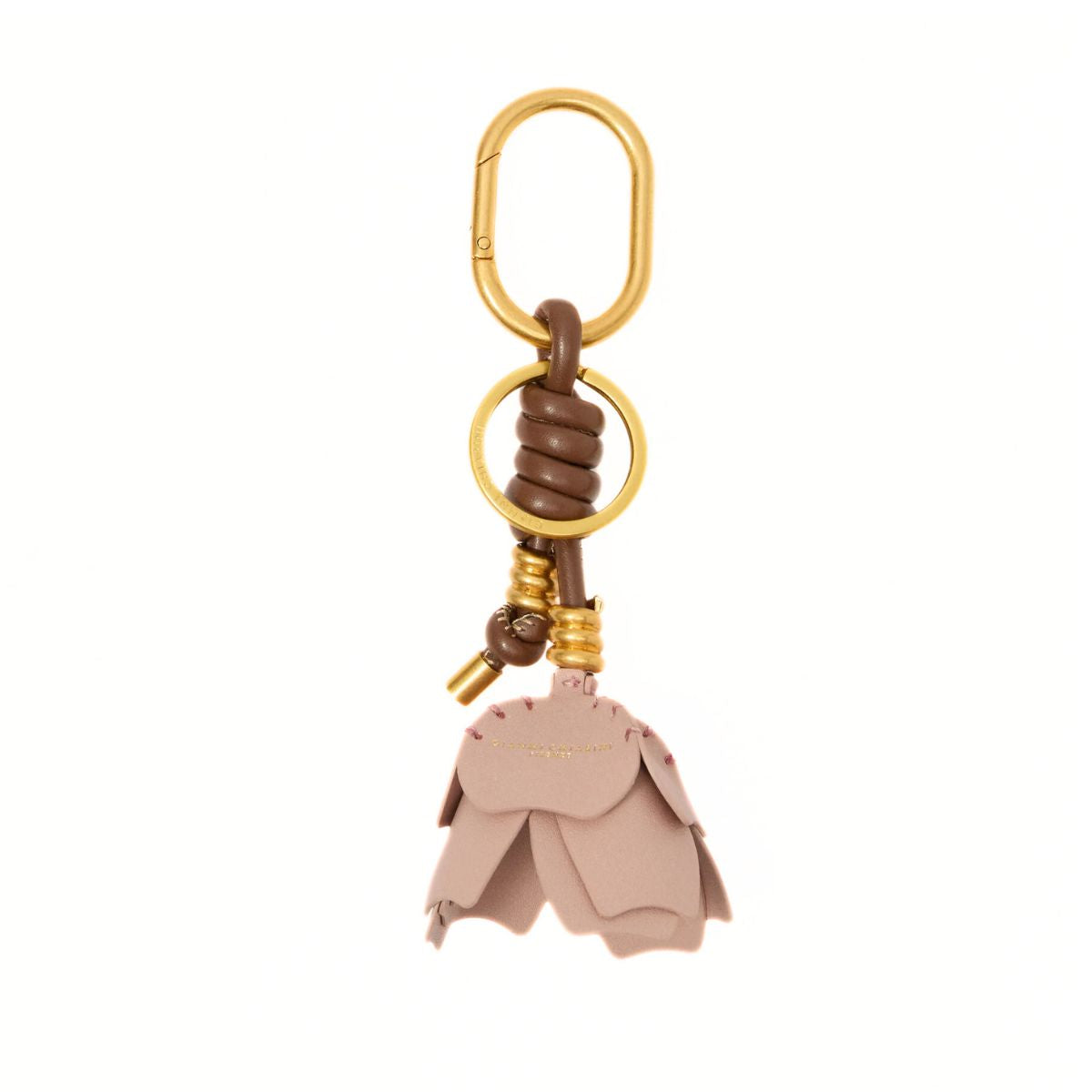 Portachiavi rosa Gianni Chiarini con charm a forma di fiore Desert