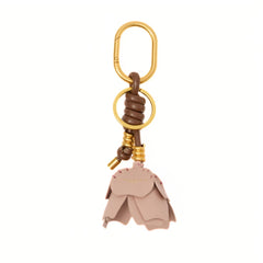 Portachiavi rosa Gianni Chiarini con charm a forma di fiore Desert