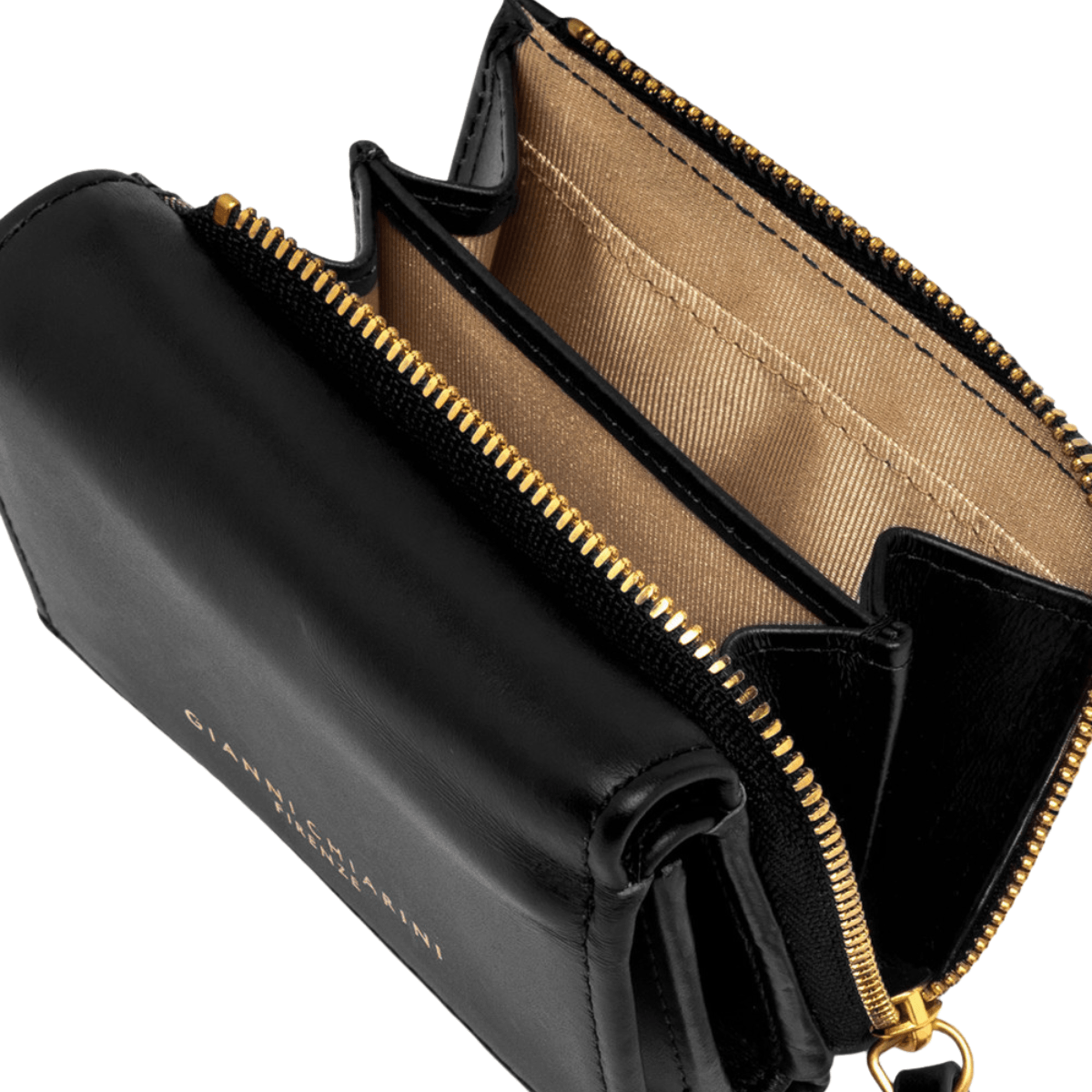 GIANNI CHIARINI PORTAFOGLIO WALLETS NAPPA PF5065 NERO