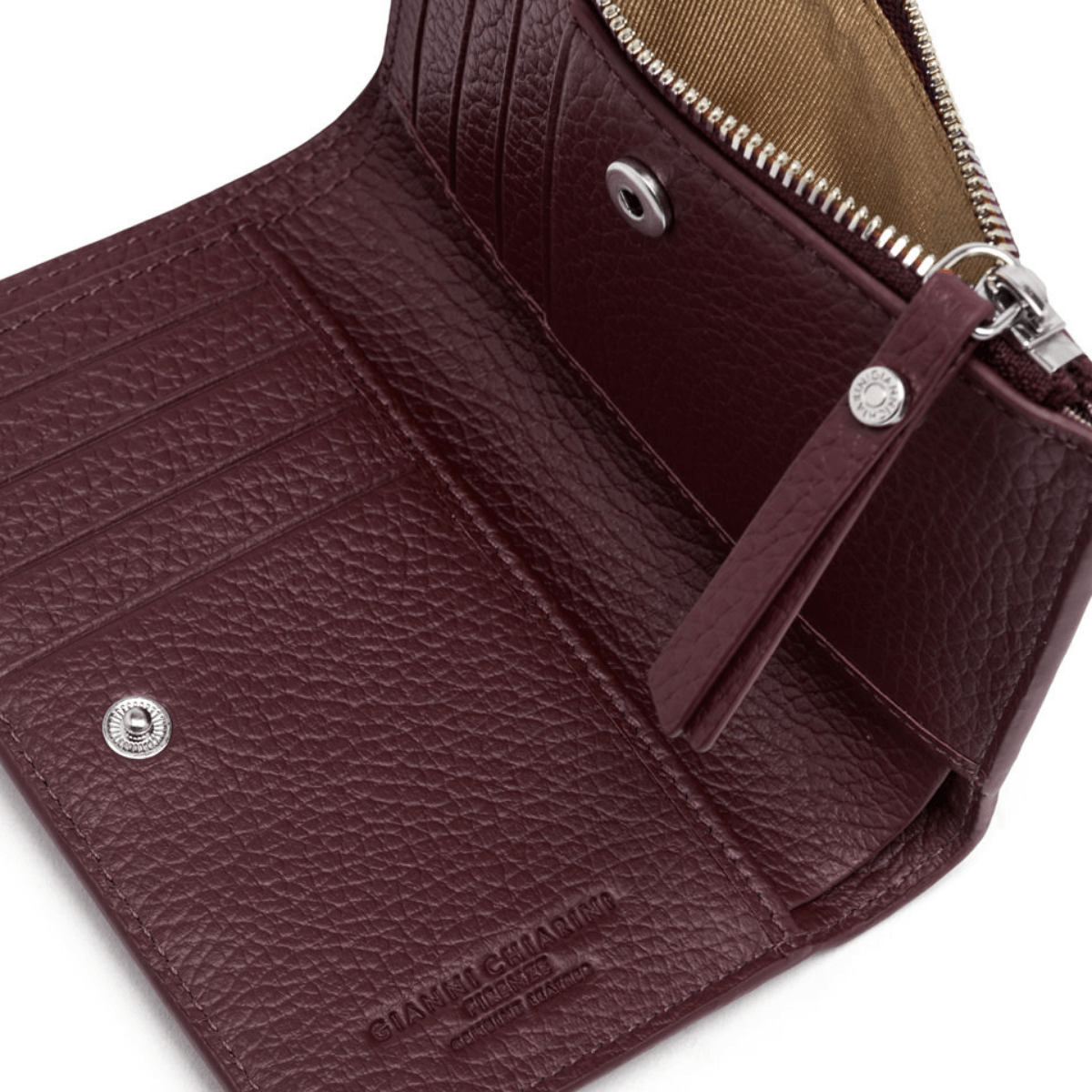 GIANNI CHIARINI PORTAFOGLIO WALLETS PF6003 BORDEAUX