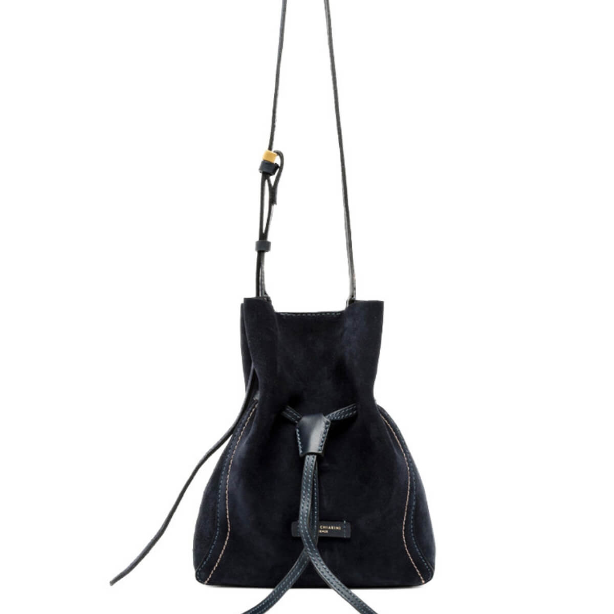 GIANNI CHIARINI SECCHIELLO CAMOSCIO SIENNA 11786 BLU