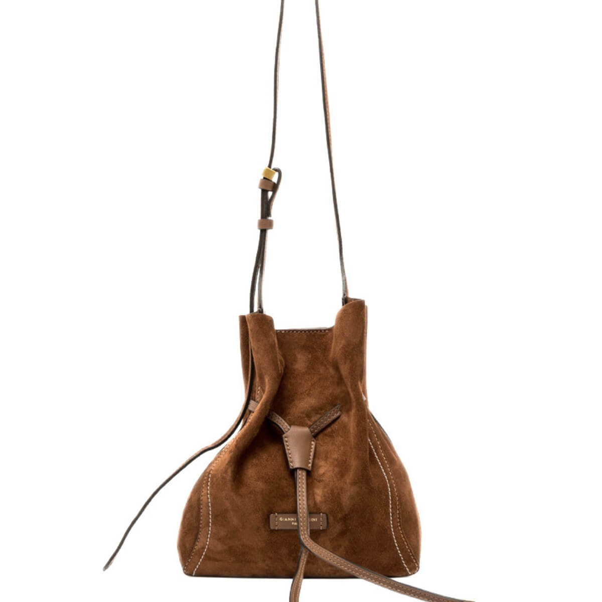 GIANNI CHIARINI SECCHIELLO CAMOSCIO SIENNA 11786 COGNAC