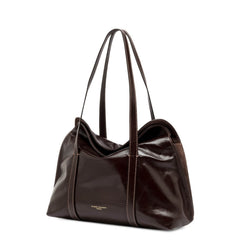 GIANNI CHIARINI SHOPPER MARGHE 11981 ESPRESSO