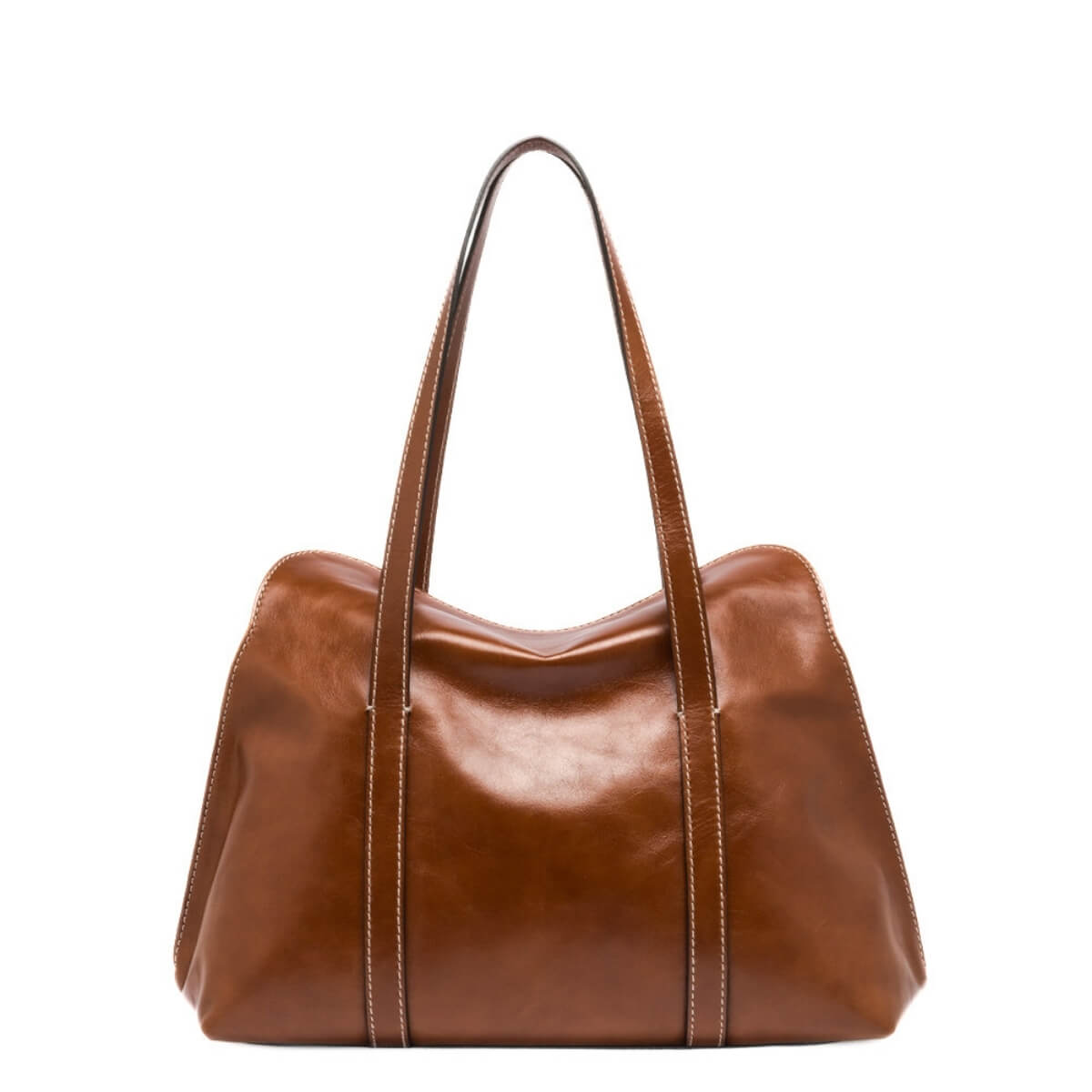GIANNI CHIARINI SHOPPER MARGHE 11981 NOCE