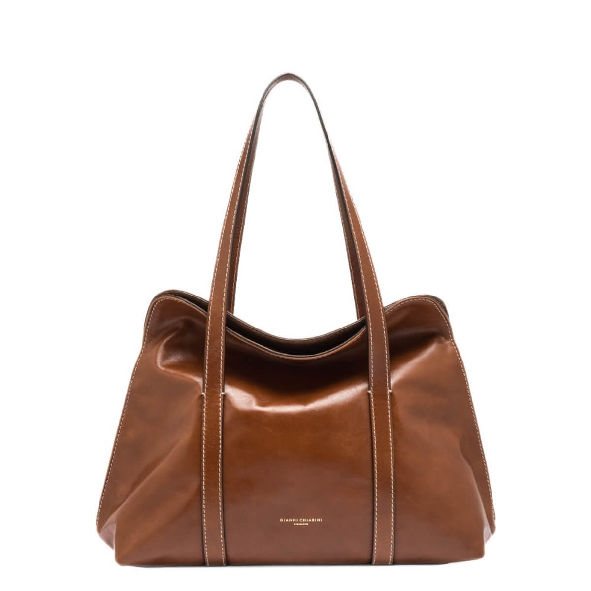 GIANNI CHIARINI SHOPPER MARGHE 11981 NOCE