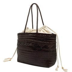GIANNI CHIARINI SHOPPER PALOMA BS11372 CIOCCOLATO
