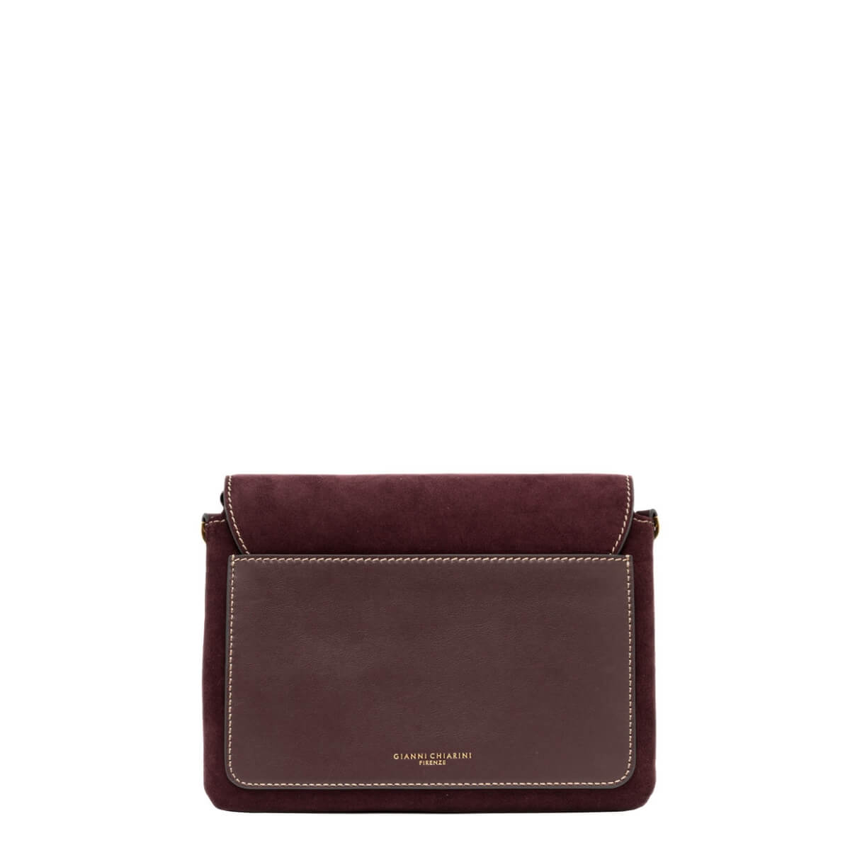 GIANNI CHIARINI TRACOLLA CAMOSCIO THREE 12294 AMARONE