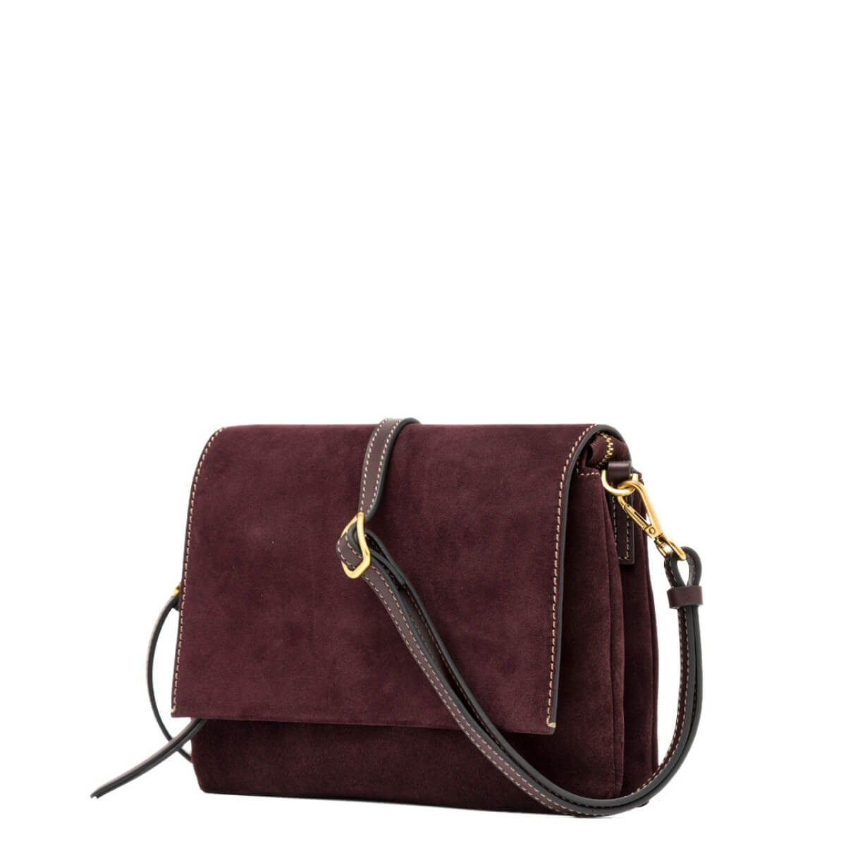 GIANNI CHIARINI TRACOLLA CAMOSCIO THREE 12294 AMARONE