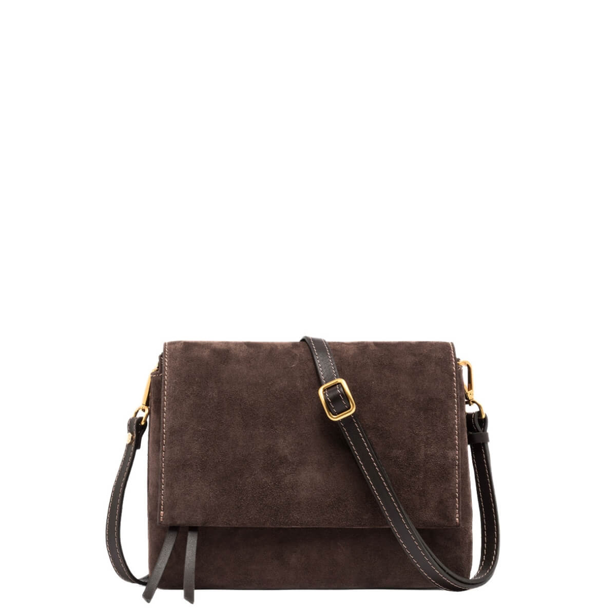 GIANNI CHIARINI TRACOLLA CAMOSCIO THREE 12294 MOKA