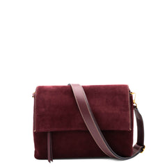 GIANNI CHIARINI TRACOLLA CAMOSCIO THREE 12295 AMARONE