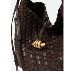 GIANNI CHIARINI BORSA A MANO 12065 MARRONE