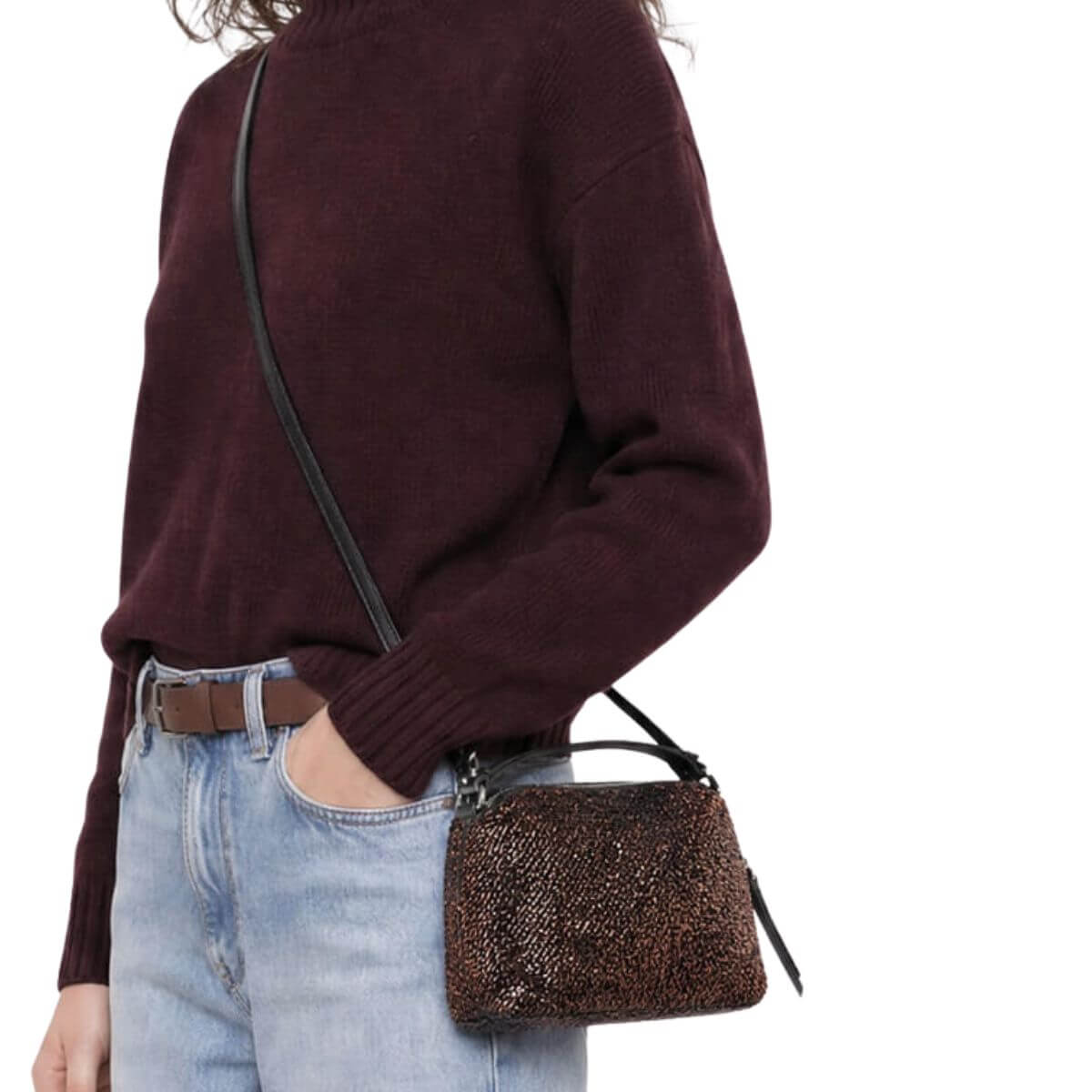 GIANNI CHIARINI BORSA A MANO 8688 BRONZO
