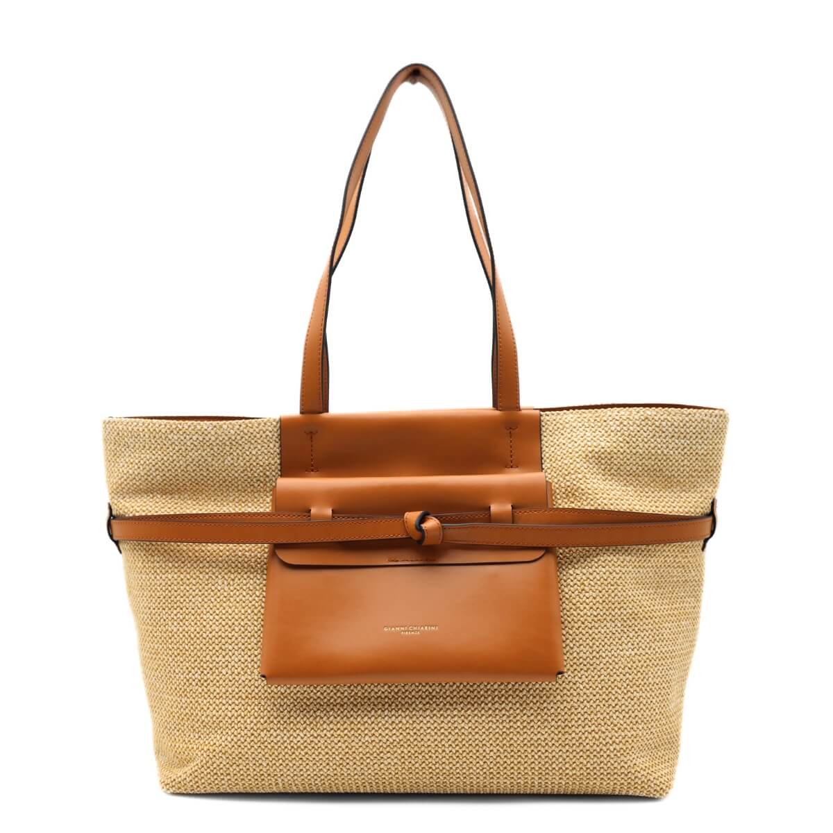 GIANNI CHIARINI BORSA A SPALLA BELTY BS12136 CUOIO