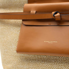 GIANNI CHIARINI BORSA A SPALLA BELTY BS12136 CUOIO