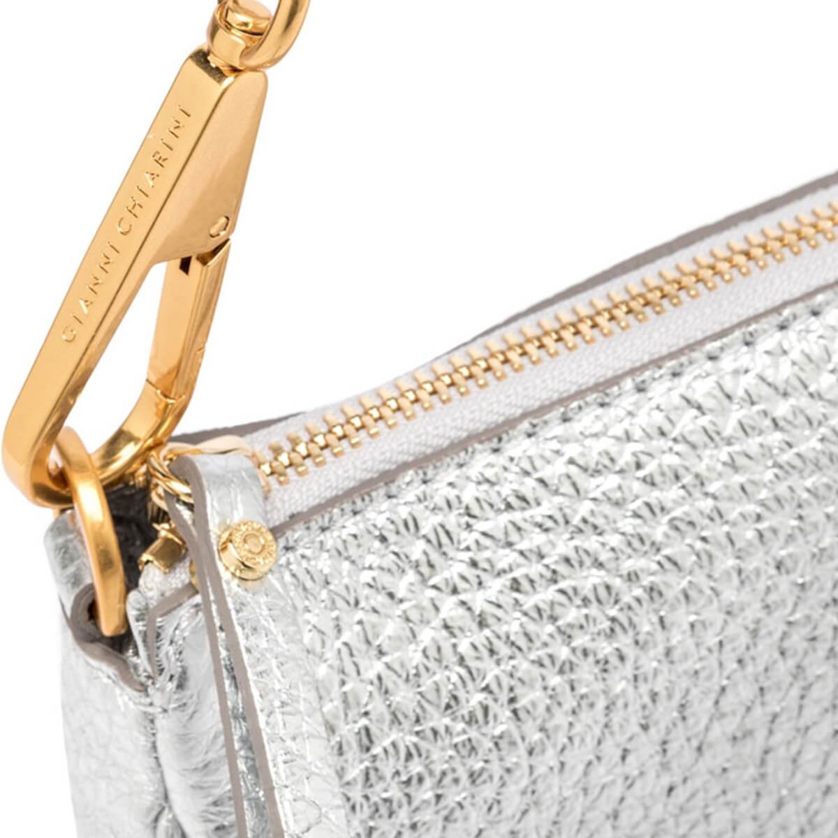 GIANNI CHIARINI BORSA BROOKE BS8750 ARGENTO
