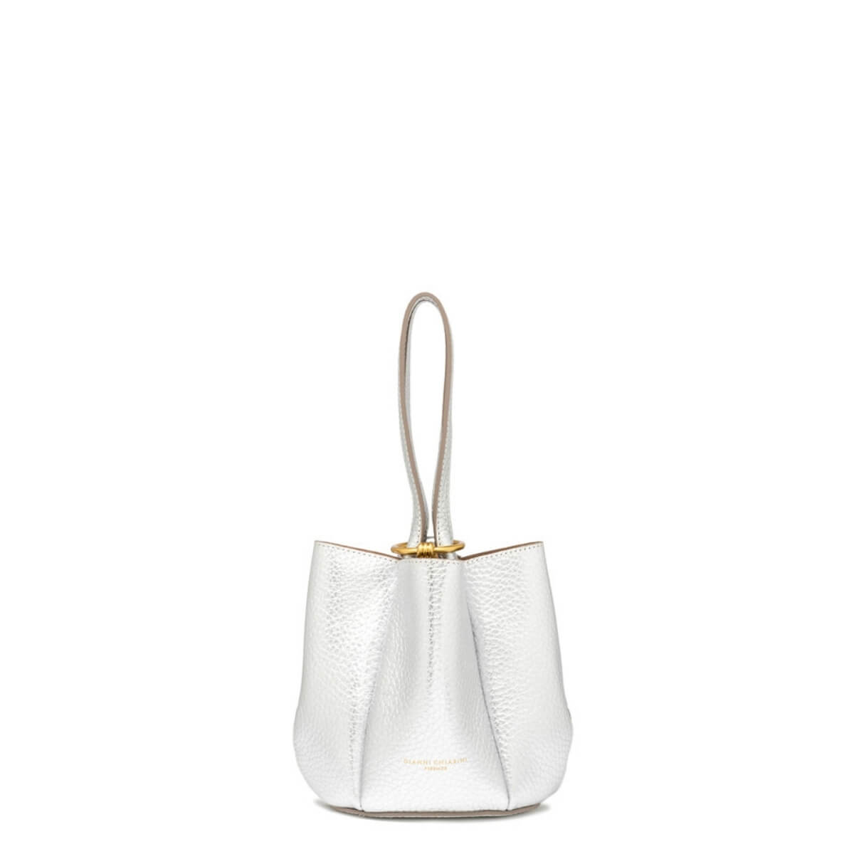 GIANNI CHIARINI BORSA LILY BS12000 ARGENTO