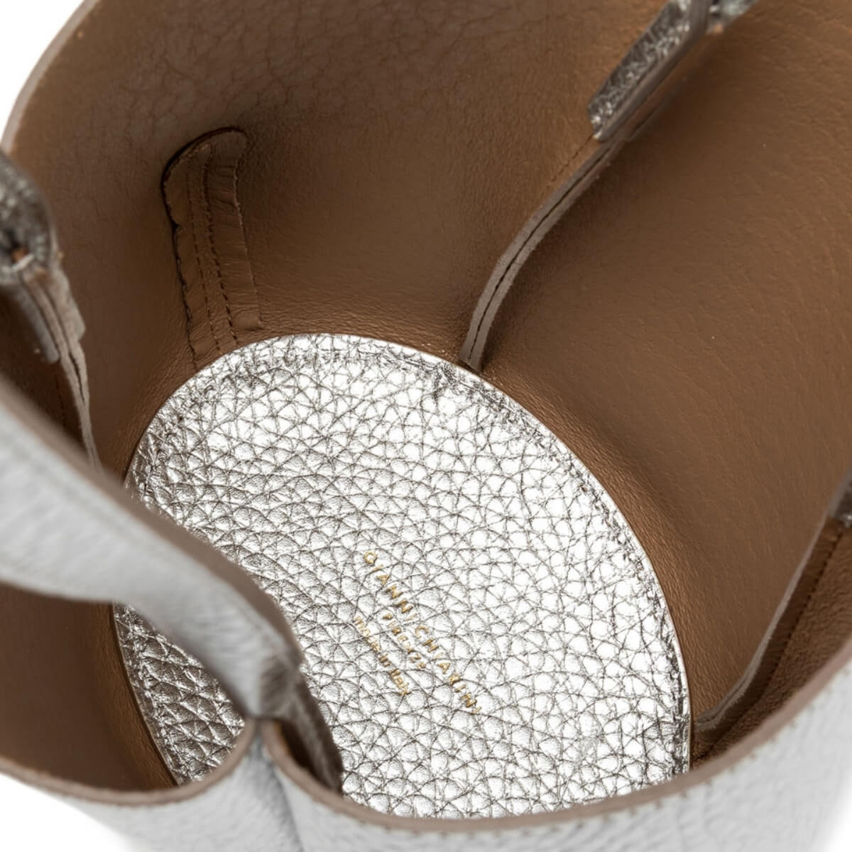 GIANNI CHIARINI BORSA LILY BS12000 ARGENTO